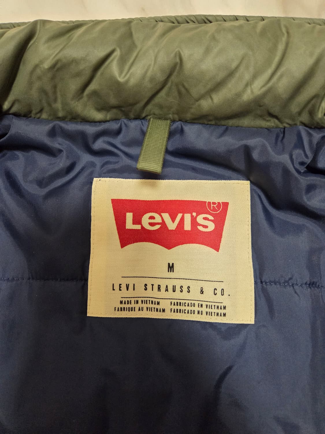 리바이스 패커블 M65 야상 패딩 상품이미지8