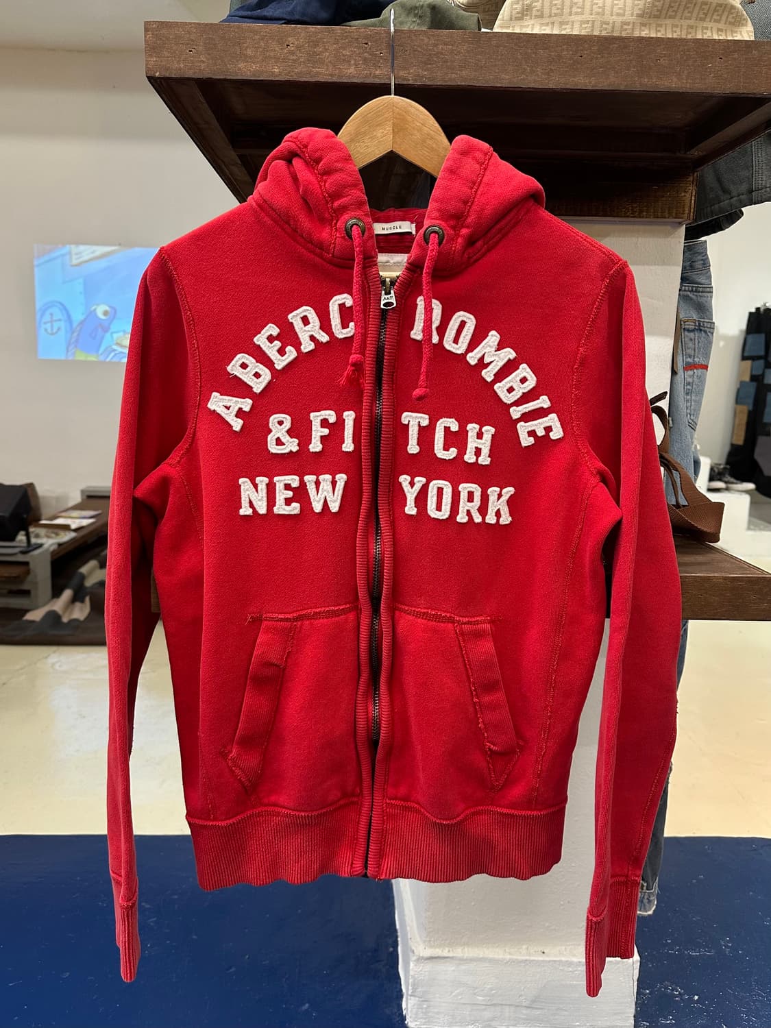 AnF 아베크롬비 Y2K 후드집업 상품이미지4