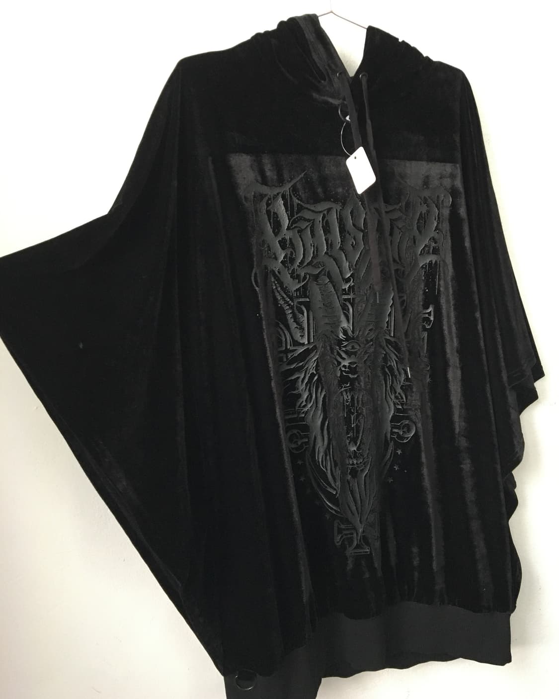Killstar printing velvet hood 상품이미지3
