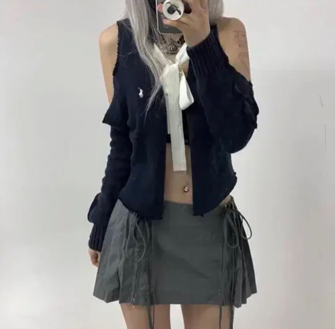 폴로 커스텀 볼레로 가디건 상품이미지1