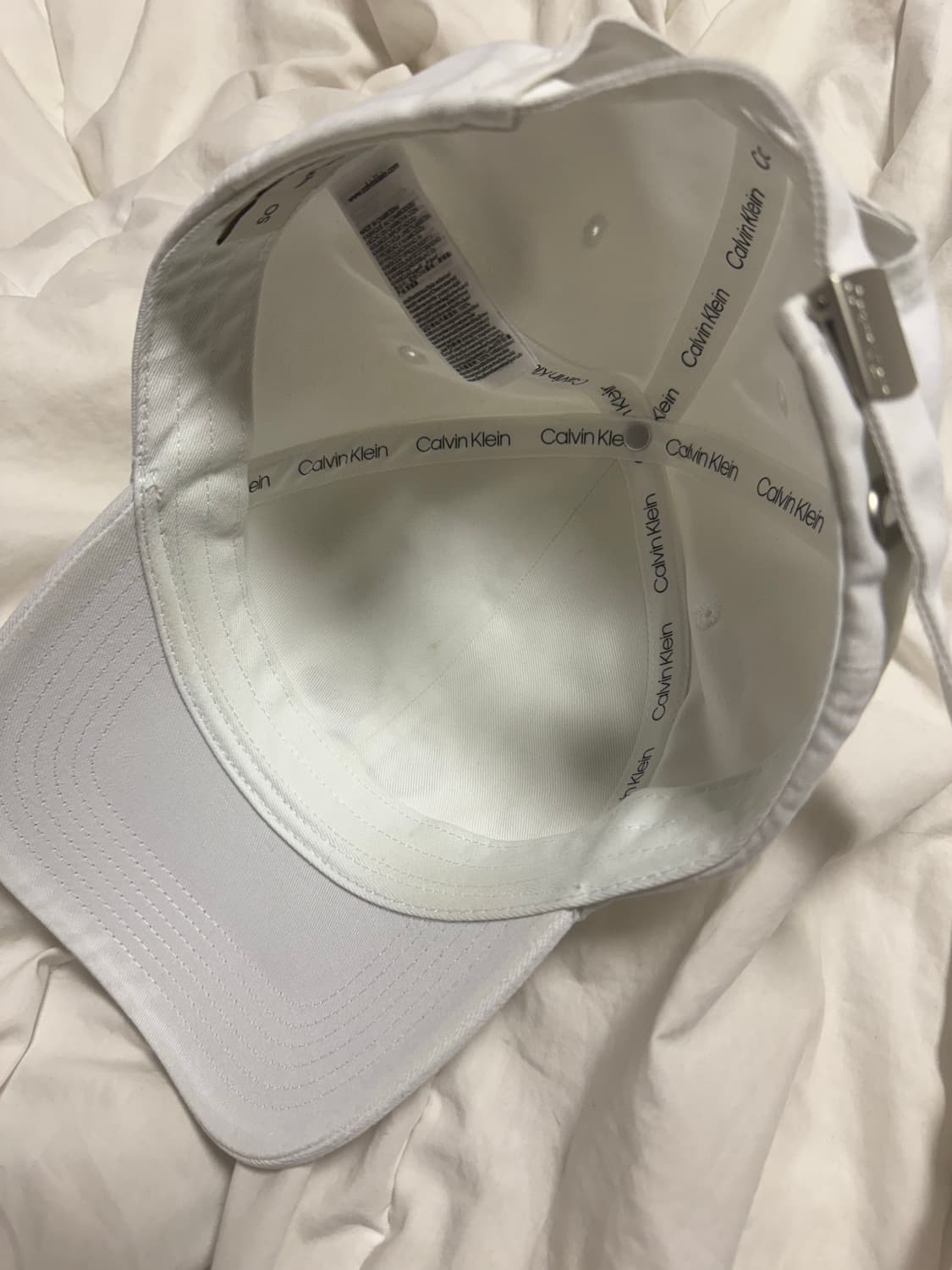 1번착용 캘빈클라인 볼캡 상품이미지5
