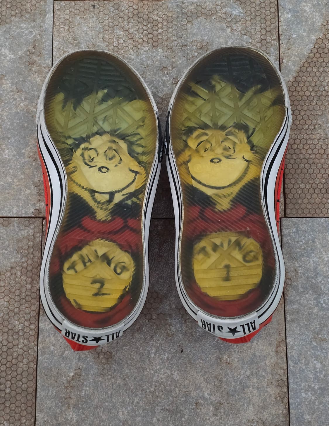 (240)컨버스 체커보드 올스타 하이 닥터 수스 상품이미지9