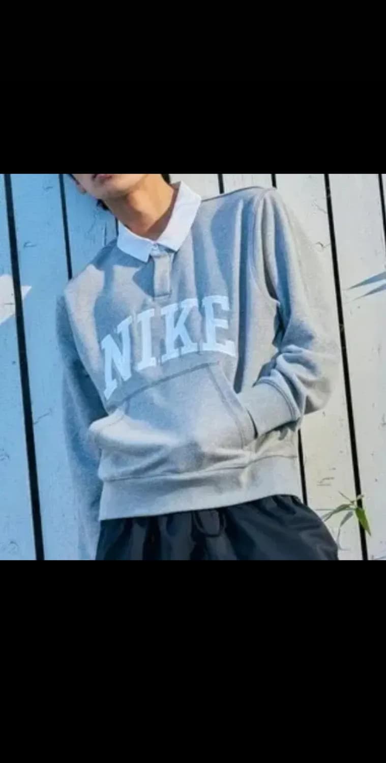 [[L, A급] 나이키(NIKE) 긴소매 폴로 티셔츠/24년 상품이미지1