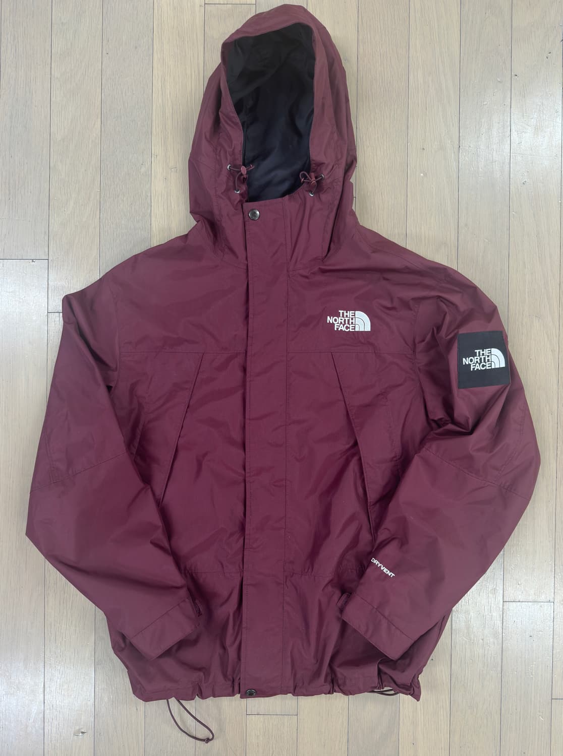 노스페이스 바람막이 버건디 희귀색 상품이미지1