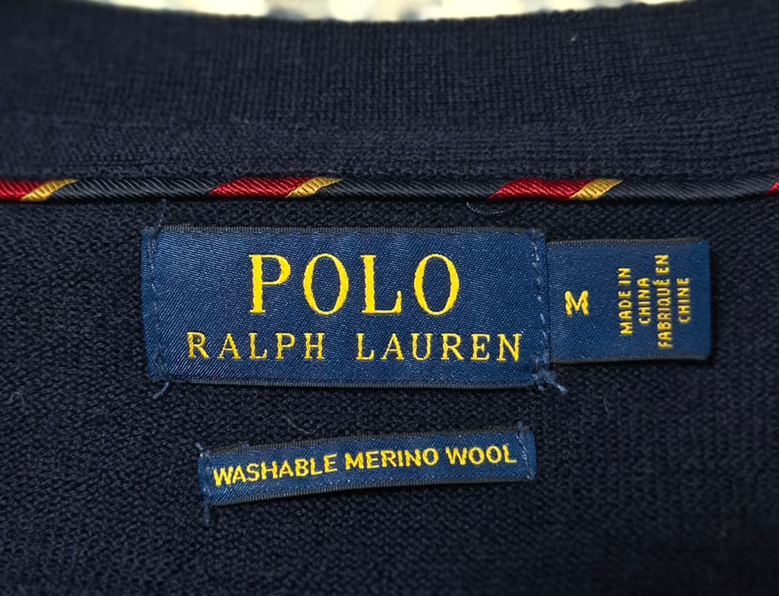 폴로 랄프로렌 메리노울 네이비 가디건 (M) 상품이미지2