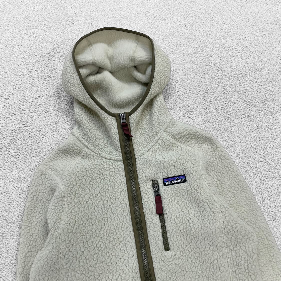 파타고니아 우먼스 레트로 파일 후디 플리스 자켓 상품이미지3