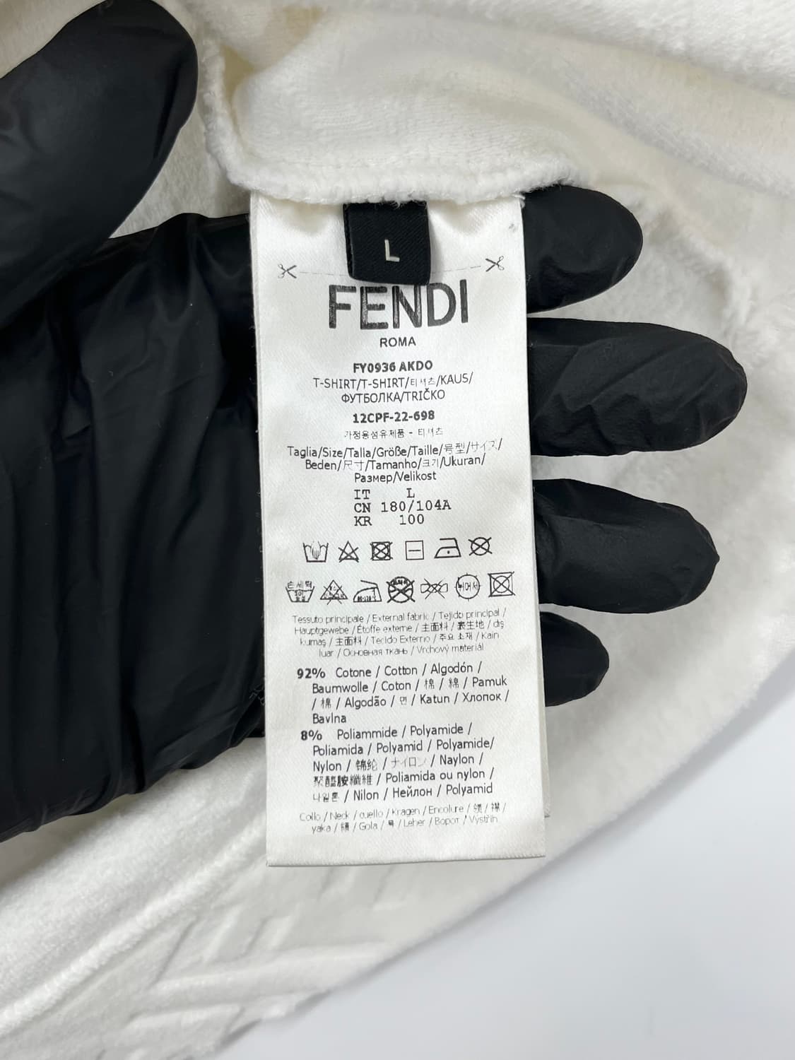 펜디 FF 반팔 [L사이즈] 상품이미지4