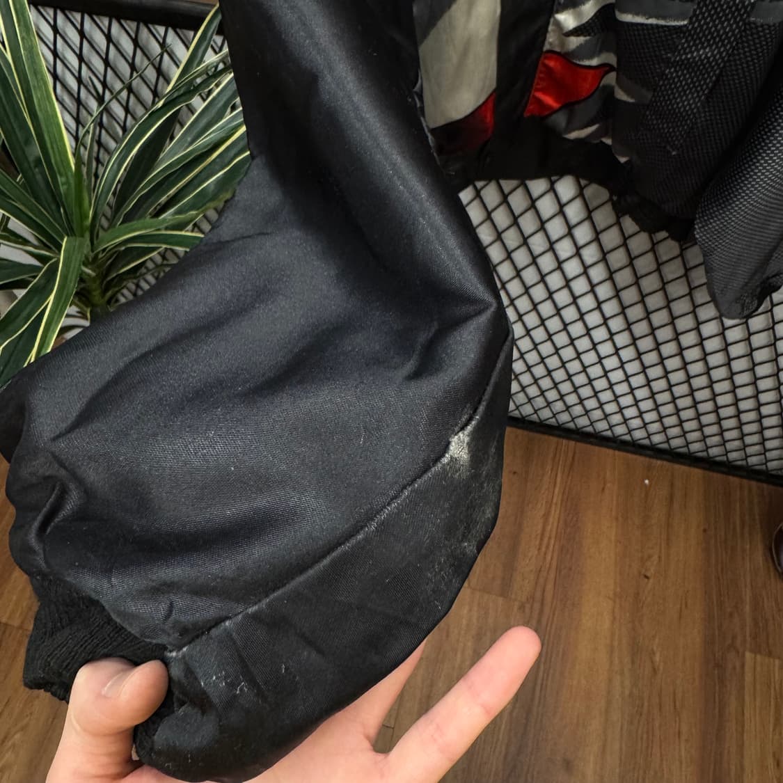 혼다 레이싱 나일론 레이싱 자켓 후면 빅로고 포인트 블랙 화이트 상품이미지9