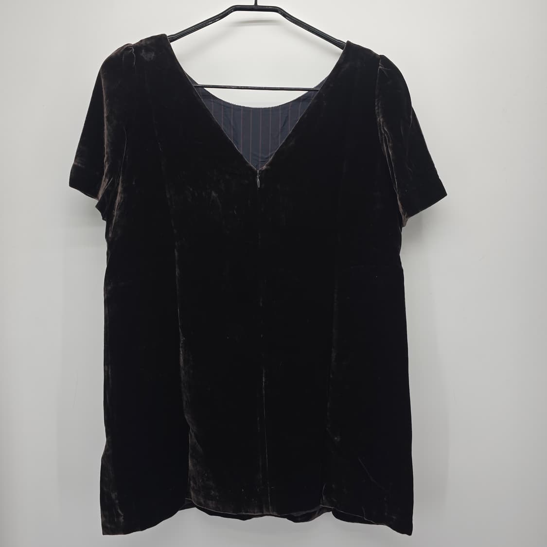 Spick and Span 실크 벨벳 미니 원피스 느낌 롱티 상품이미지9