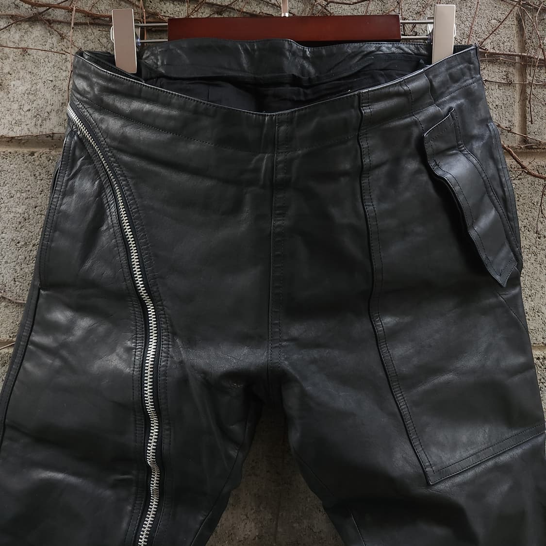[50] 16ss 릭오웬스 Aircut Leather 팬츠 상품이미지2