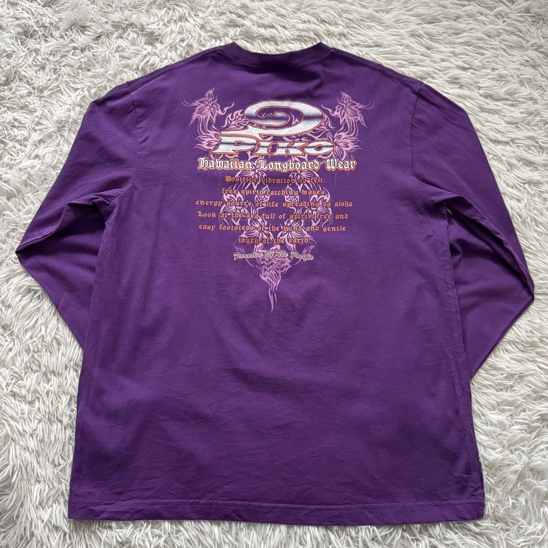 PIKO 일본빈티지 y2k 긴팔티 y2k긴팔 빈티지긴팔 남여공용 긴팔티 상품이미지3