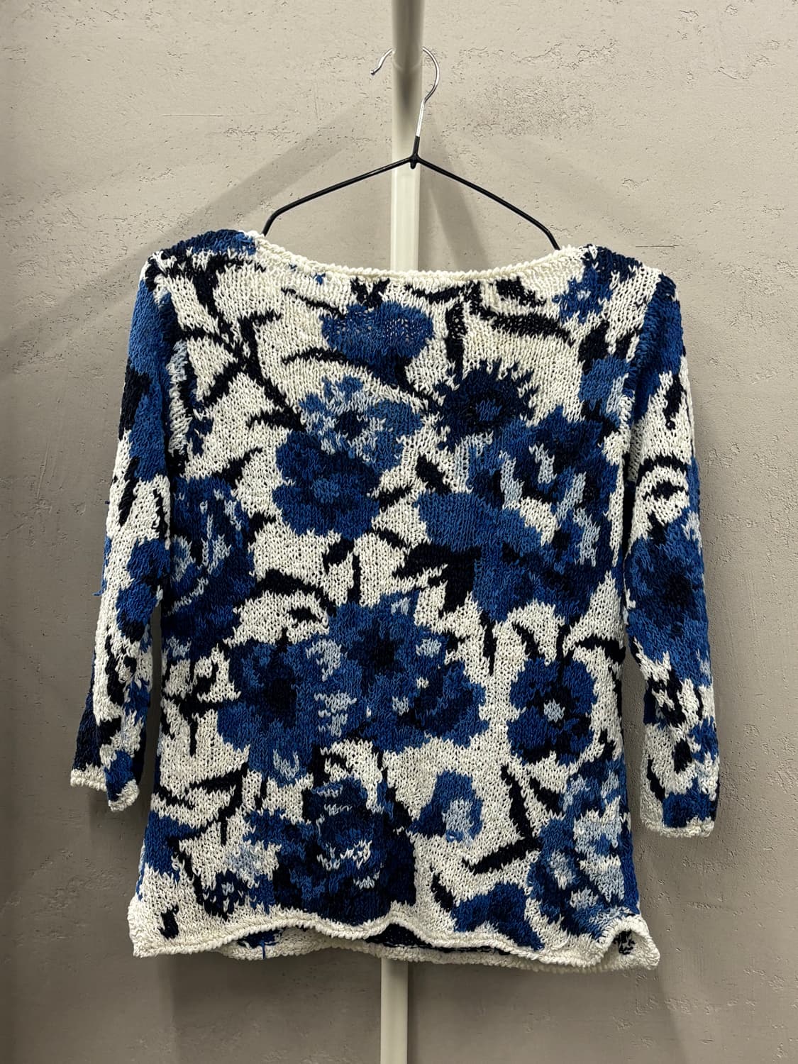 david brooks 플라워 패턴 니트 S/P 상품이미지7