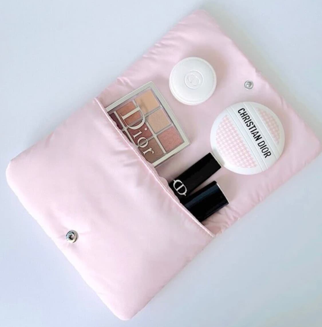디올 핑크 페딩 파우치 상품이미지6