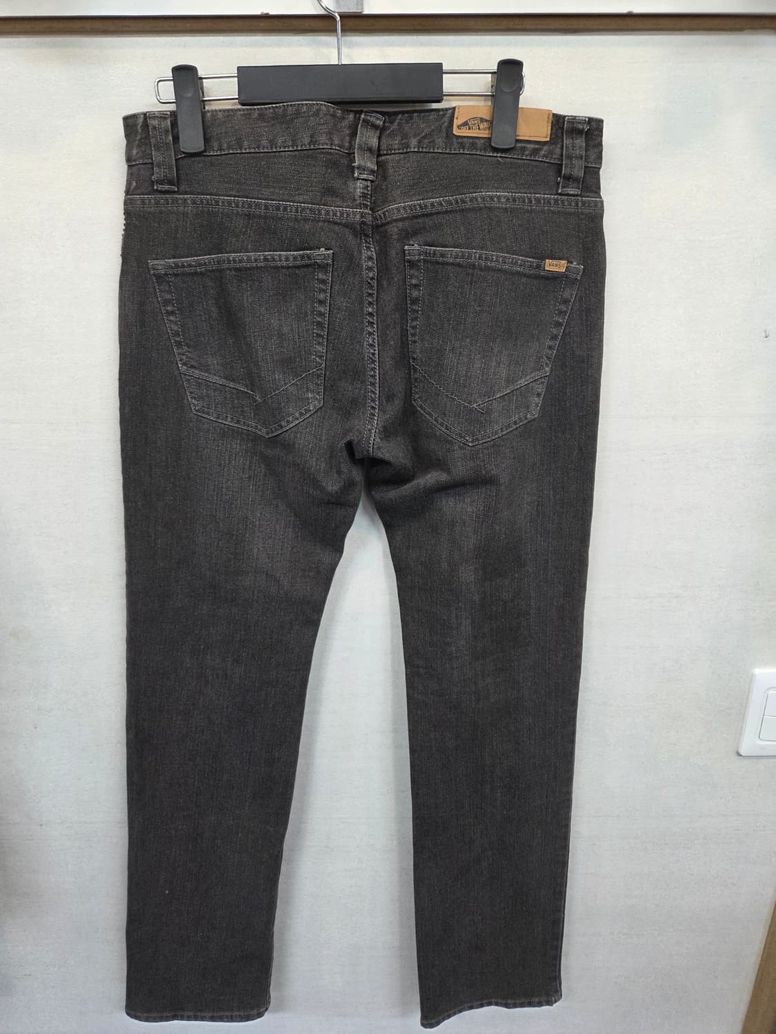 반스 흑청 데님팬츠 32 슬림 상품이미지2