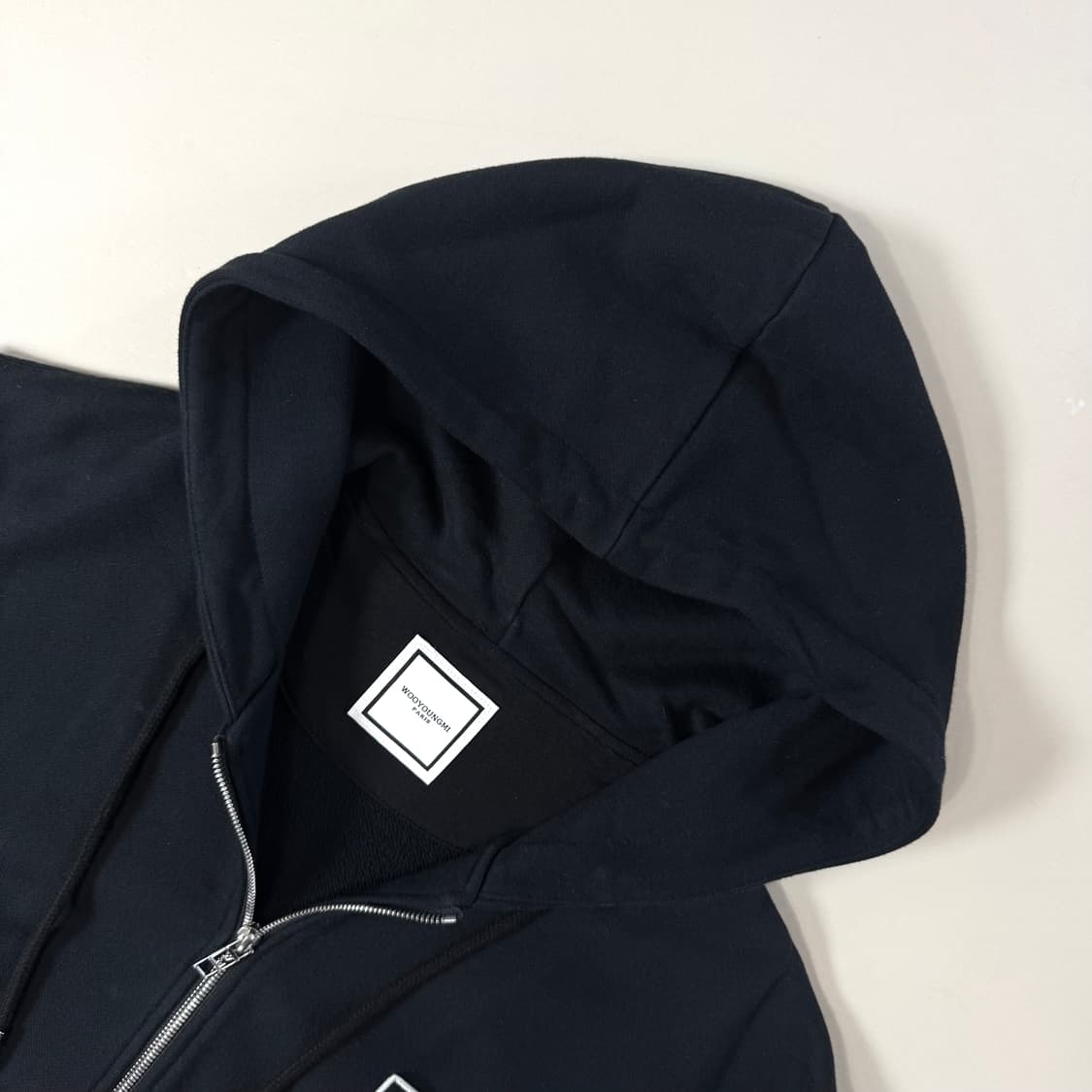 [48/당일출고]우영미 백로고 후드집업 상품이미지3