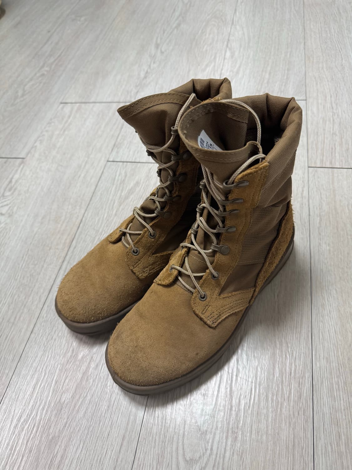 미육군 전투화 전술화 군화 사막화 작업화 비브람 상품이미지2