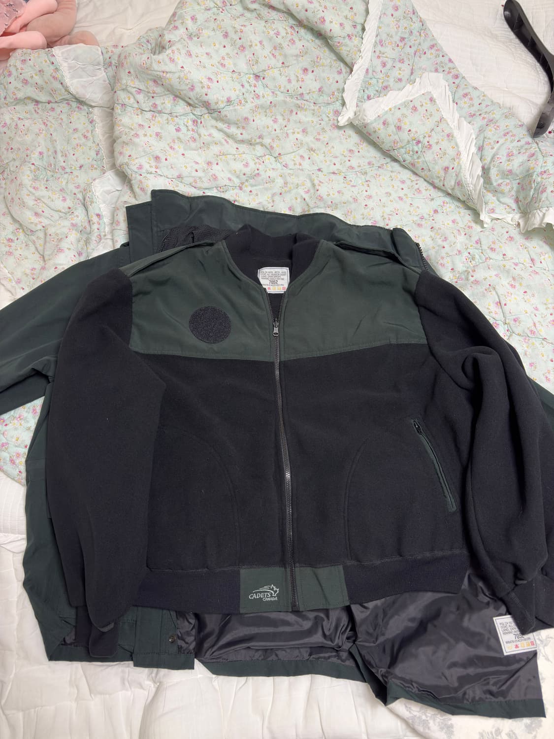 03년도 캐나다군 보급 콜드 파카, 후리스 내피 포함 (105-110) 상품이미지5