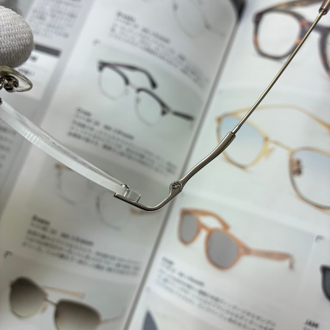 AIR FIT 에어핏 무테 티타늄 일본 안경  상품이미지4