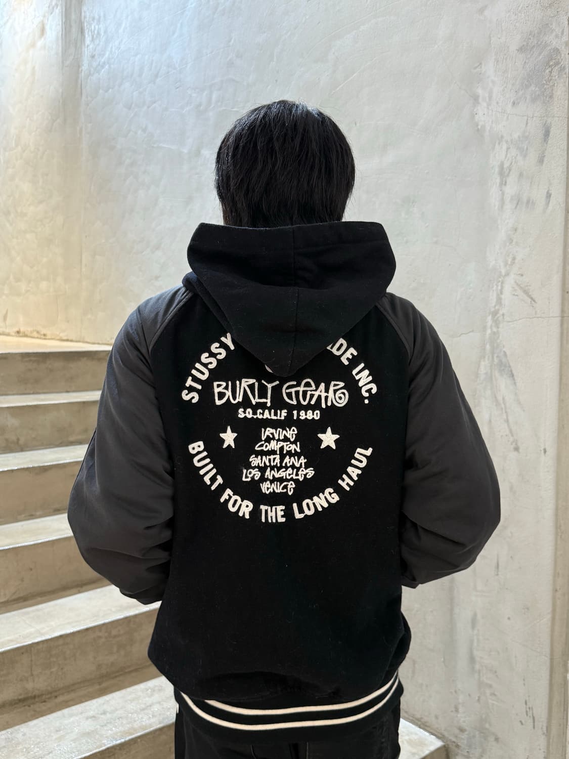00s 스투시 Bulry Gear 바시티 자켓 상품이미지3