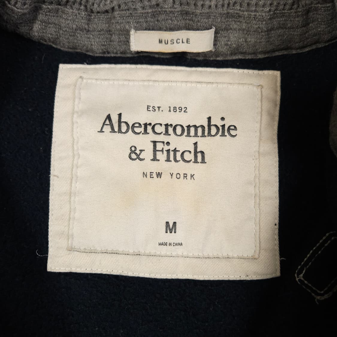 아베크롬비 네이비 후드집업  상품이미지4