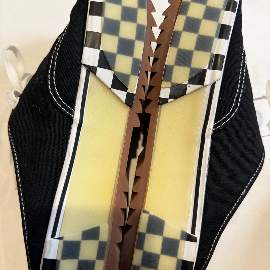 반스 어센틱 뮬 스택드 캔버스 체크  상품이미지4