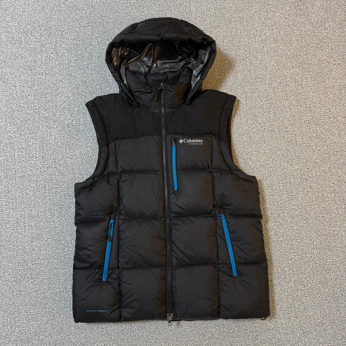 컬럼비아 옴니히트 거위털 패딩조끼 XXL 상품이미지1