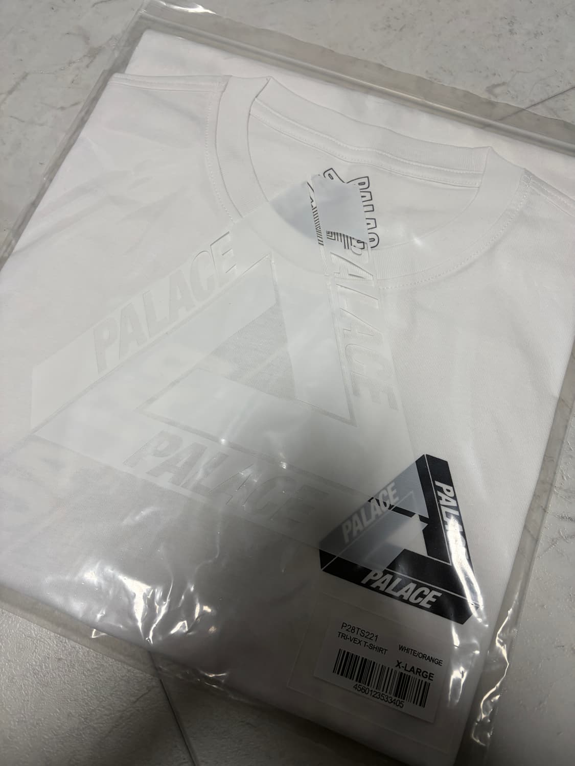 팔라스 트라이벡스 티셔츠 화이트 오렌지 - 25SS 상품이미지3