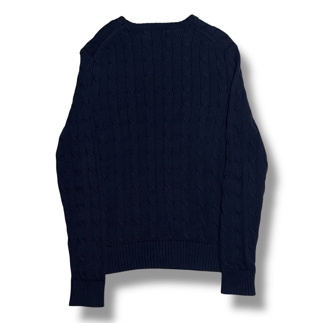 Polo Ralph Lauren 네이비 케이블 코튼 니트 상품이미지2