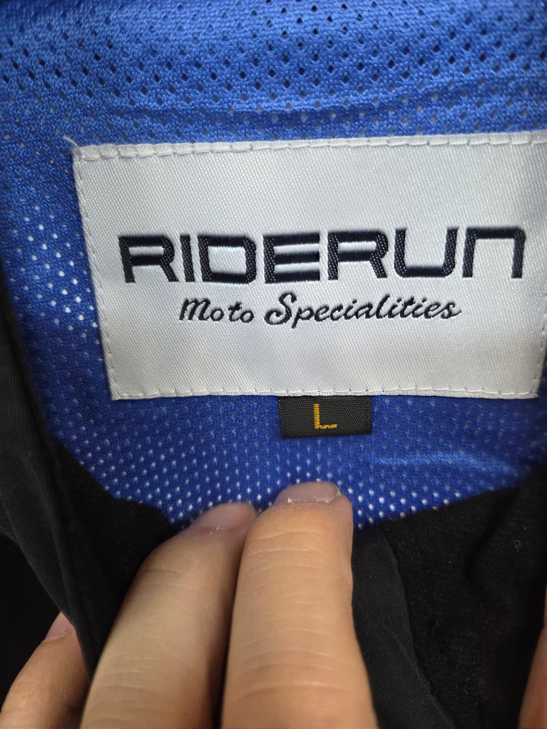 와이더런 자수로고 방수 레인 바람막이 자켓 L 상품이미지3