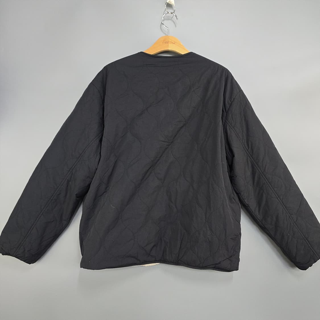 커버낫(Covernat) 리버시블 플리스 퀼팅 자켓 95 상품이미지2