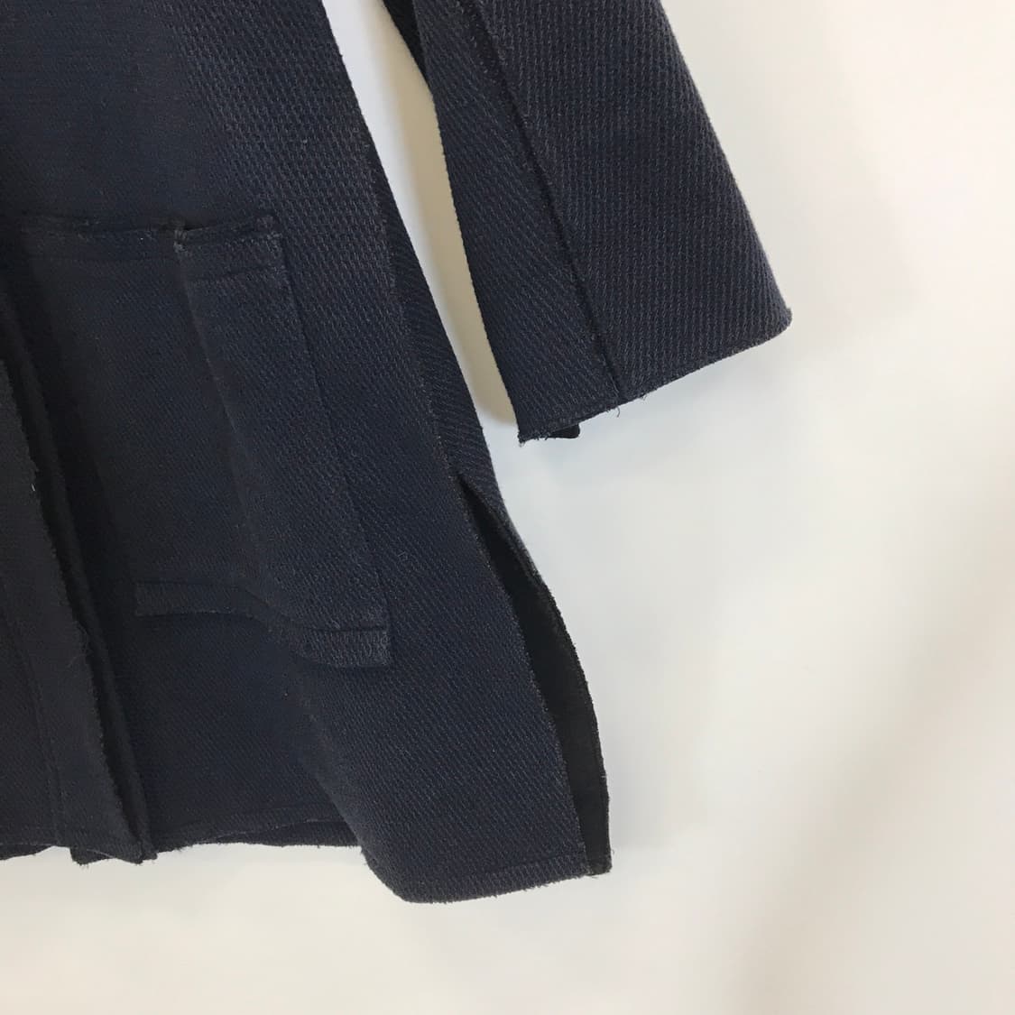 시스템 울코튼 네이비코트 [여성55사이즈] 상품이미지2