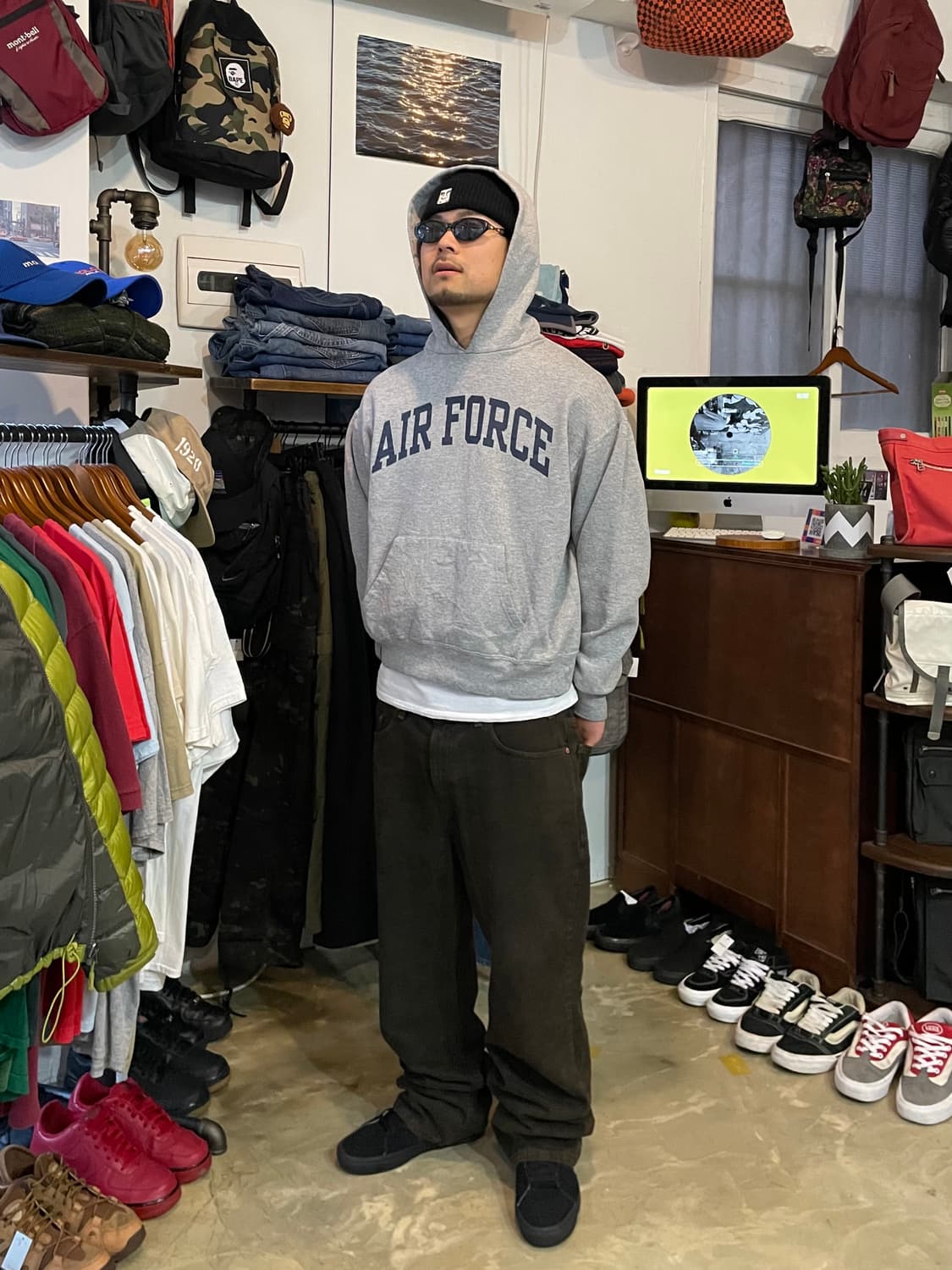 JANSPORT AIR FORCE 후드 M 상품이미지1