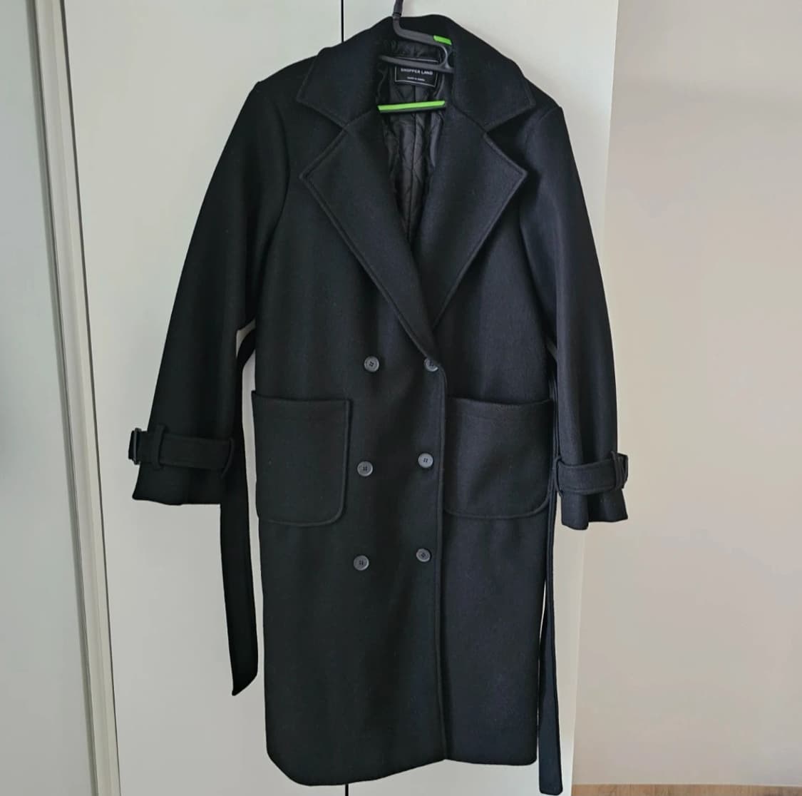 쇼퍼랜드 롱 더블코트 상품이미지5