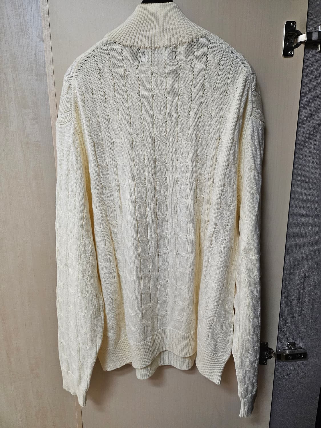 폴로 랄프로렌 케이블 하프집업 니트 XL 상품이미지5