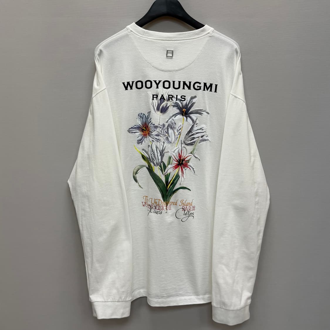 우영미 플라워 백로고 롱슬리브 ( 110 ) 상품이미지1