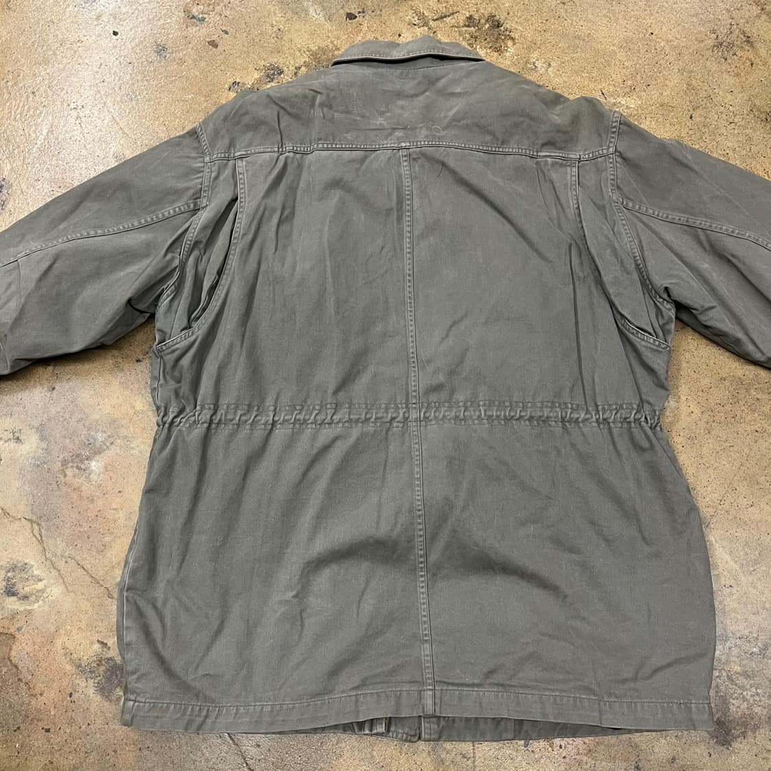 [정품] Lee 빈티지 카키색 야상 자켓 b14 상품이미지4