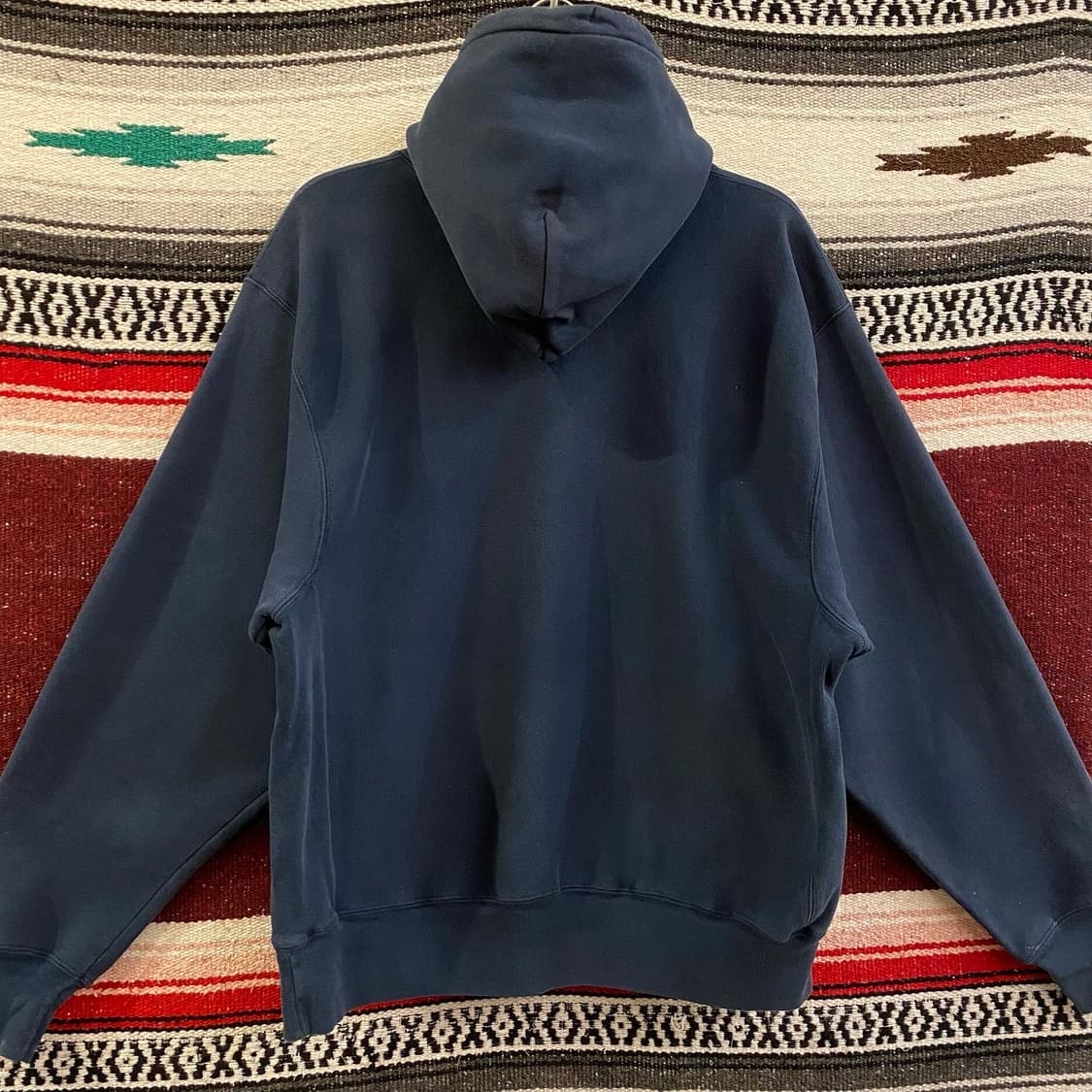 90s USA 챔피온 리버스위브 La다저스 후드 상품이미지9