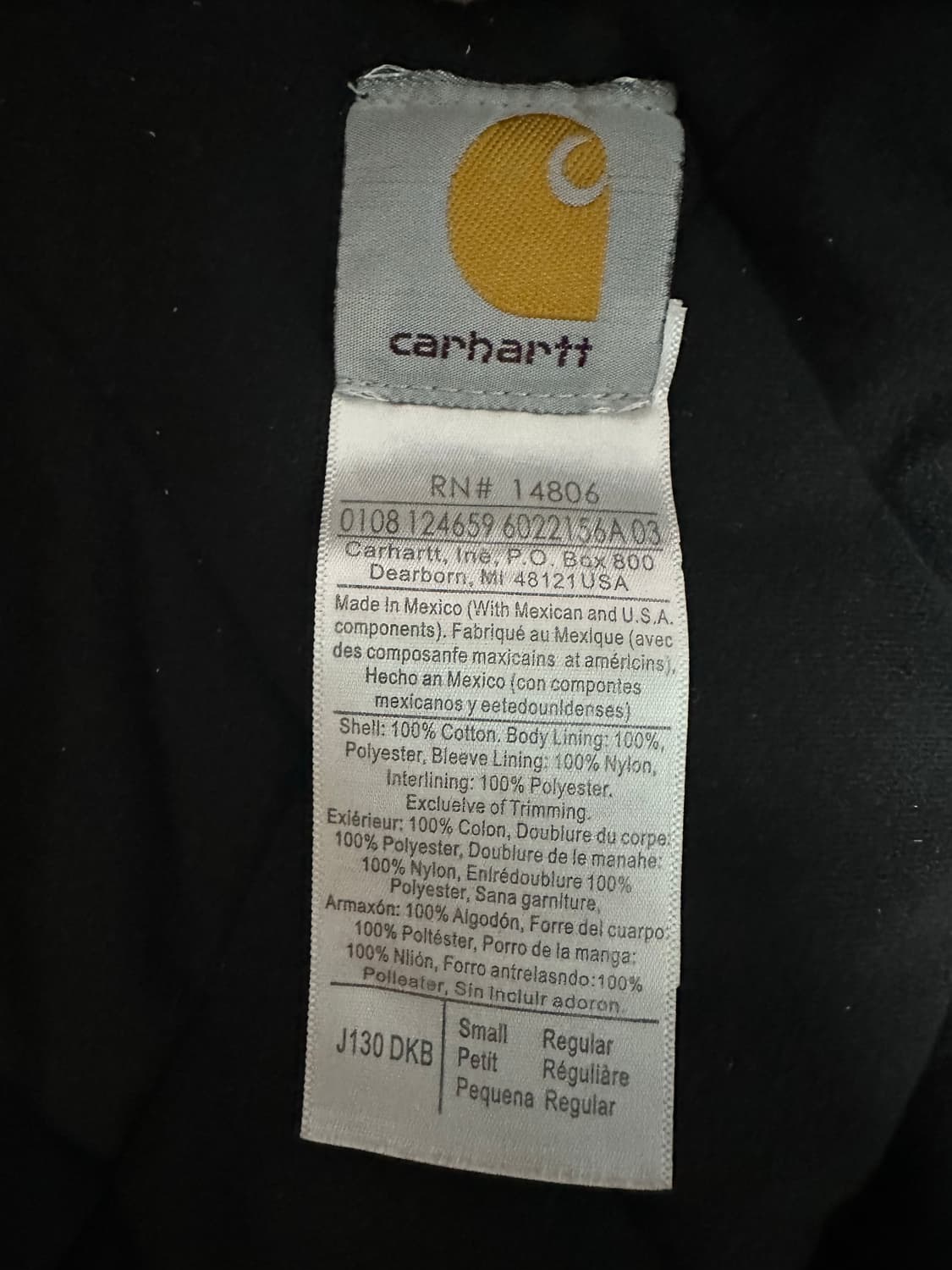 칼하트 덕 액티브 자켓s 상품이미지4