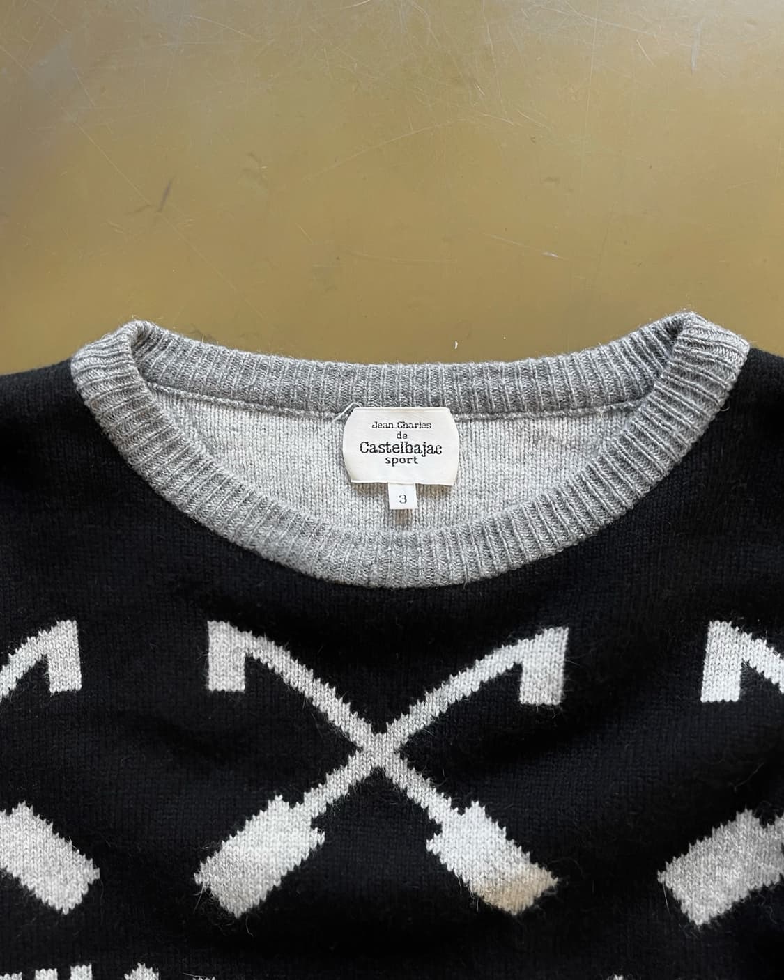 1990s CASTELBAJAC Icon Wool Knit Sweater 상품이미지4