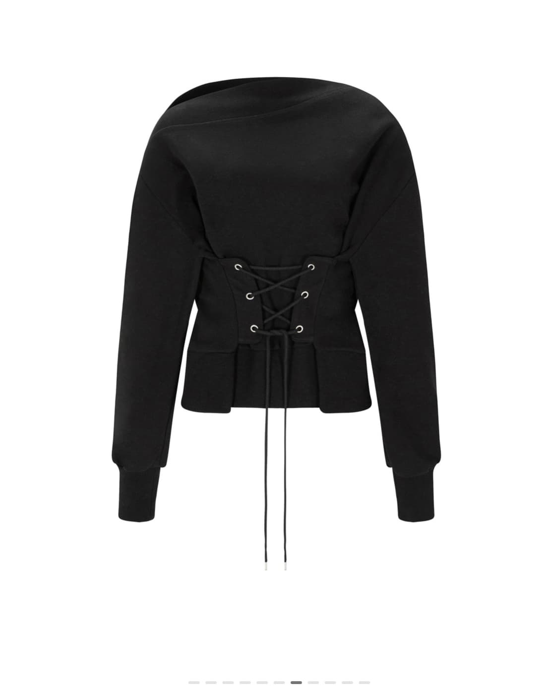 보헤미안서울 코르셋 스웻셔츠 상품이미지1