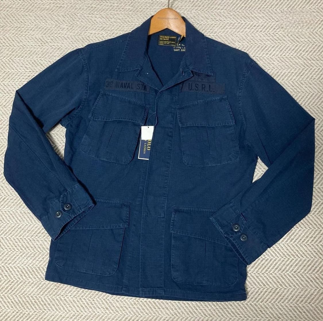 폴로 랄프로렌 립스탑 필드 야상 자켓(Aviatr nvy) 상품이미지2