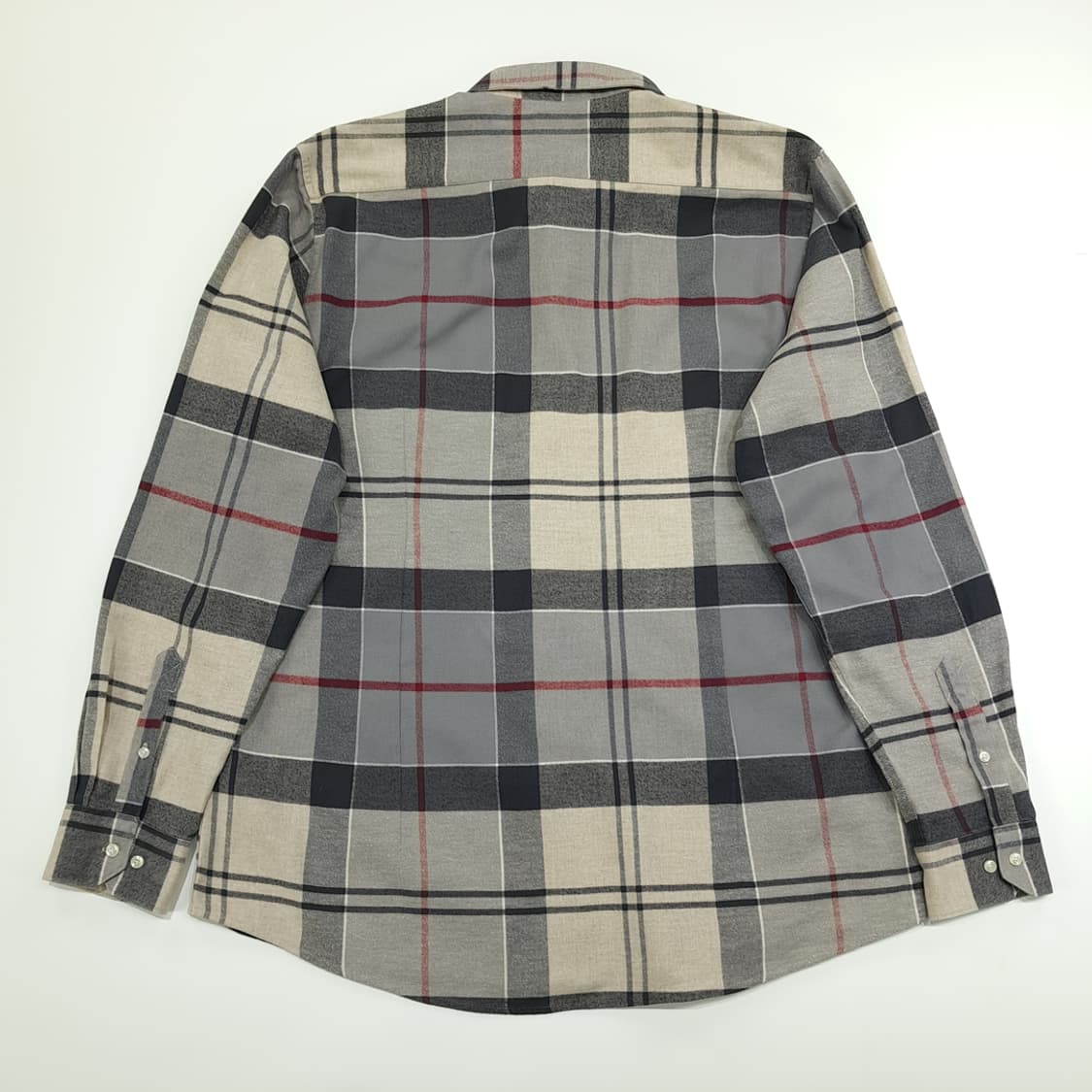 CN953 XL 바버 클래식 타탄체크 플란넬 긴팔 셔츠 남방 상품이미지7