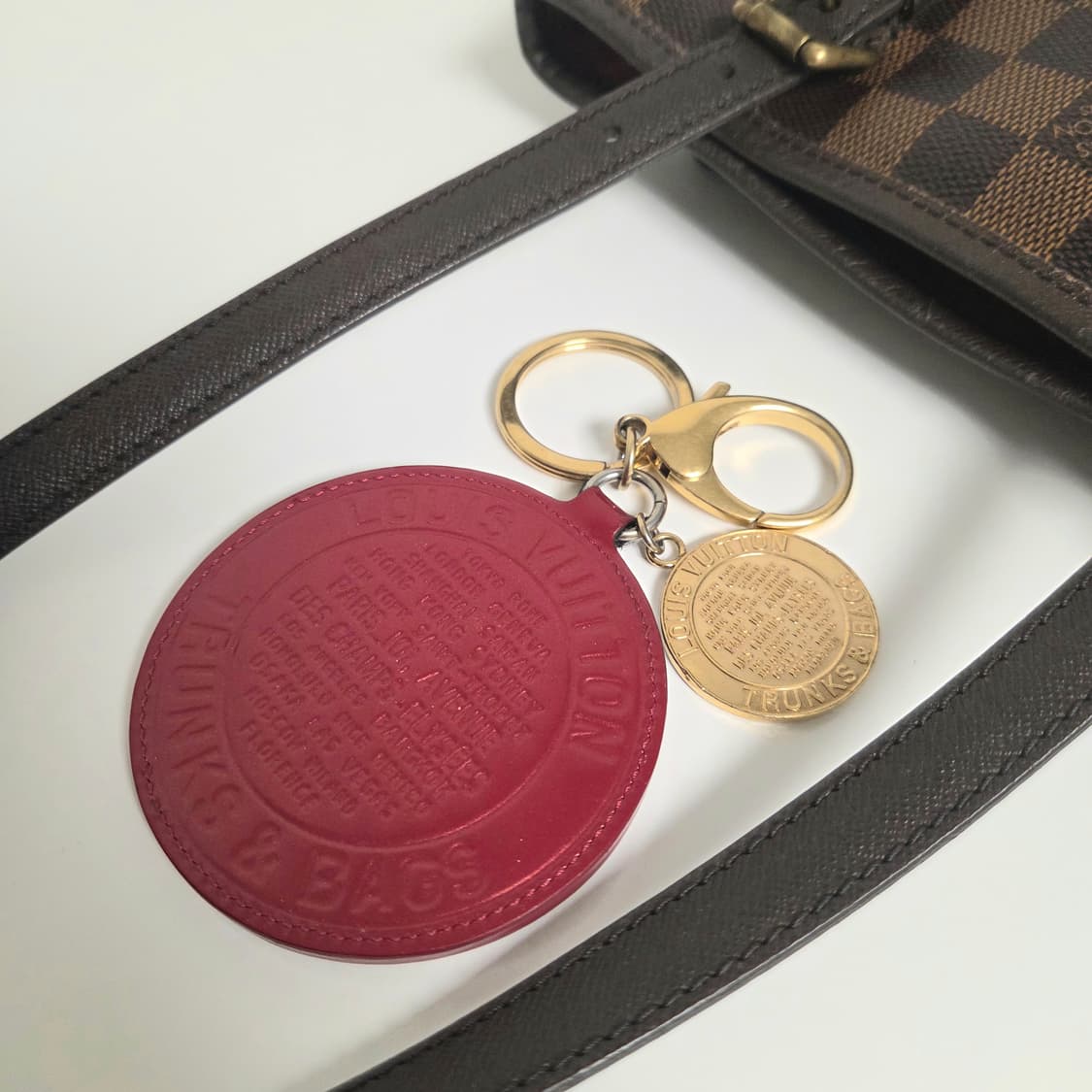 LOUISVITTON 루이비통 정품 다미에 버킷 마레 pm숄더백 상품이미지8