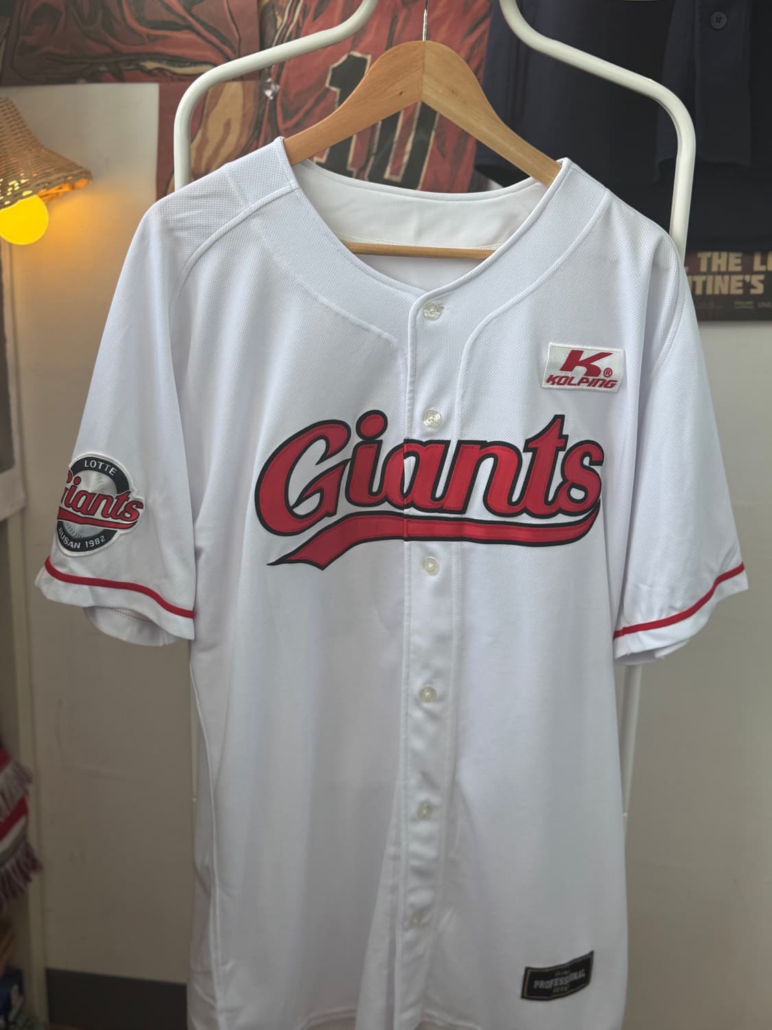 (선수용) 롯데자이언츠 정보근 선수 유니폼 상품이미지1