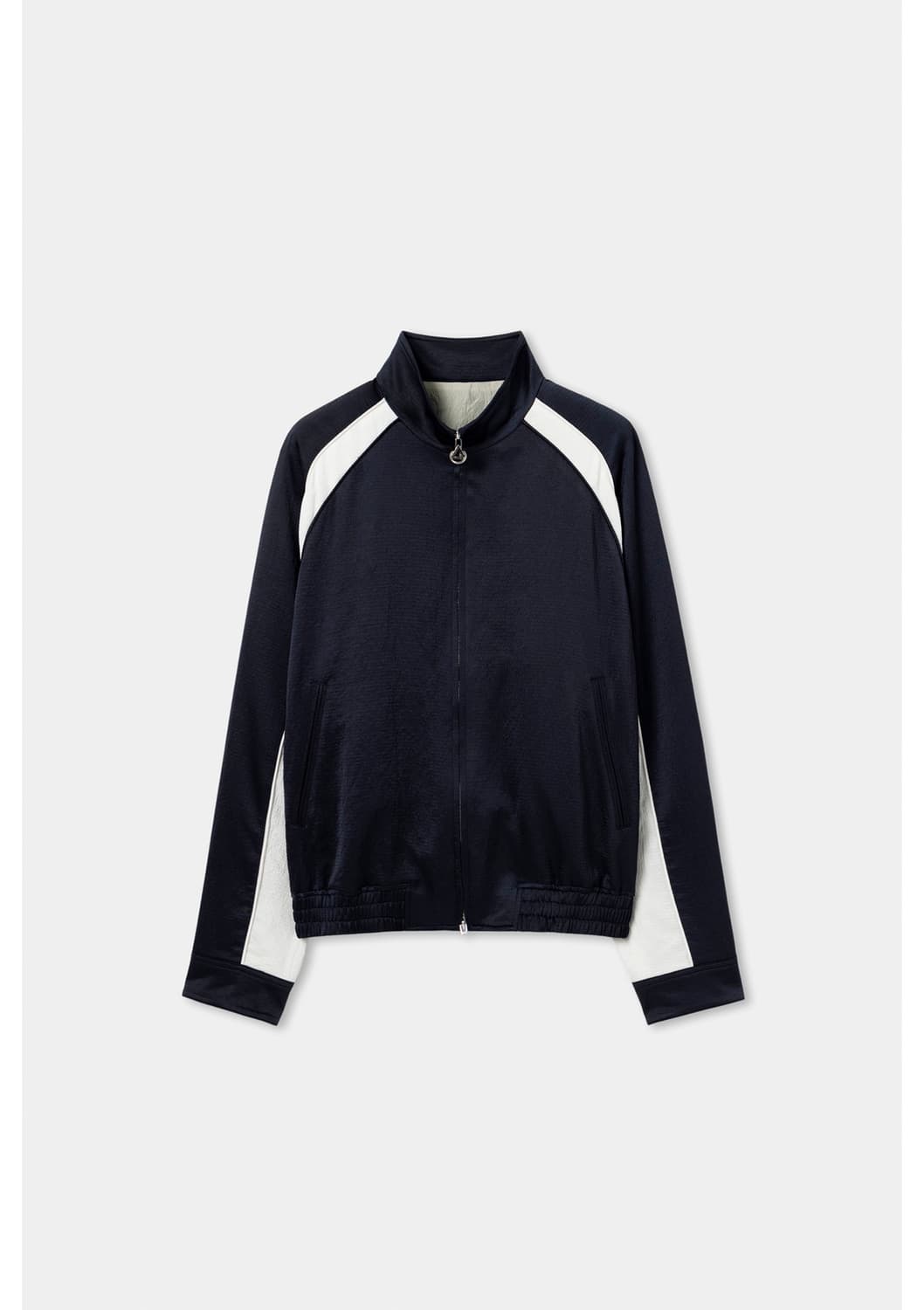 솔리드옴므 네이비 컨트래스트 트랙 자켓 48 새상품 상품이미지1