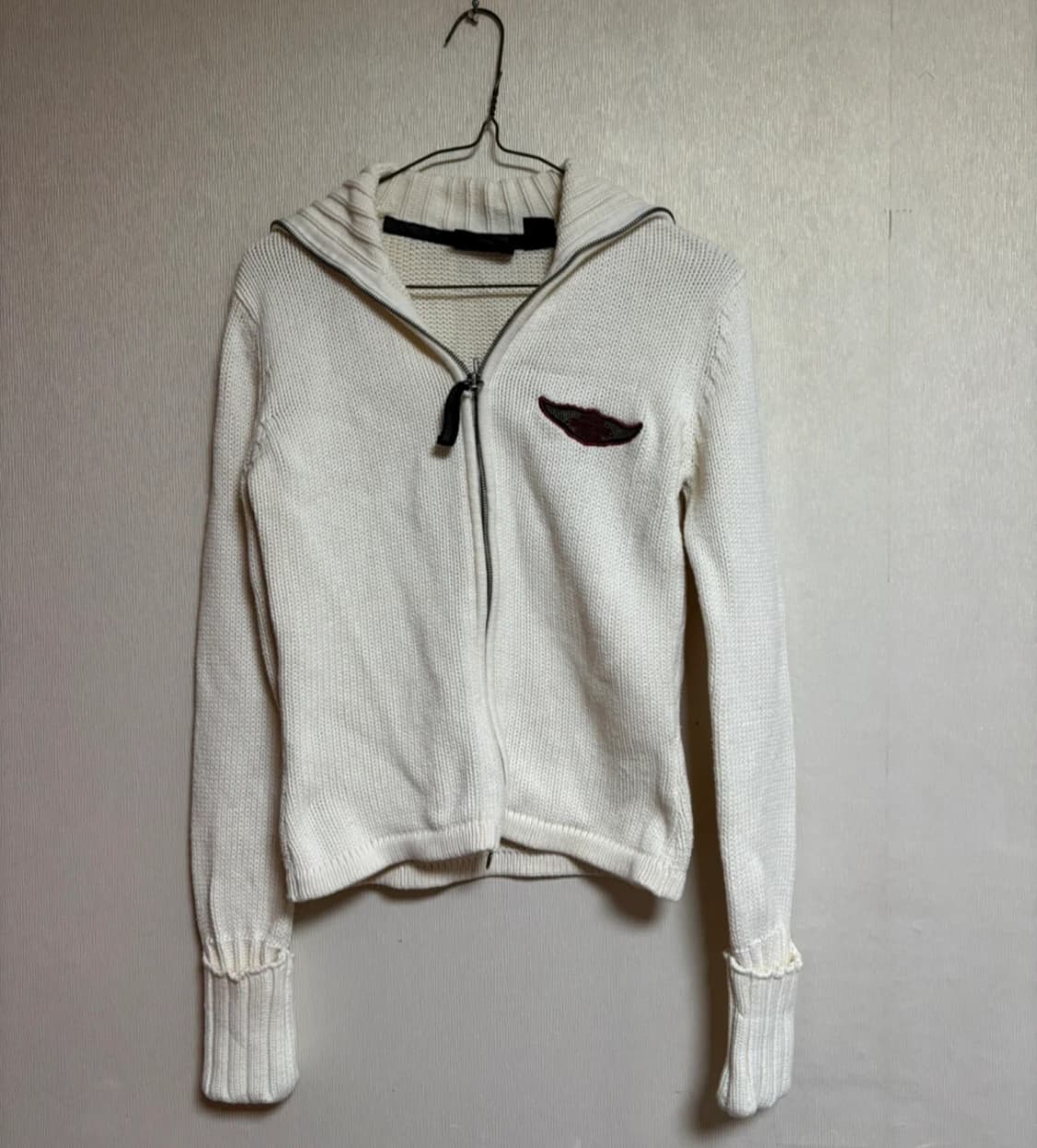 할리데이비슨 니트 집업 상품이미지2