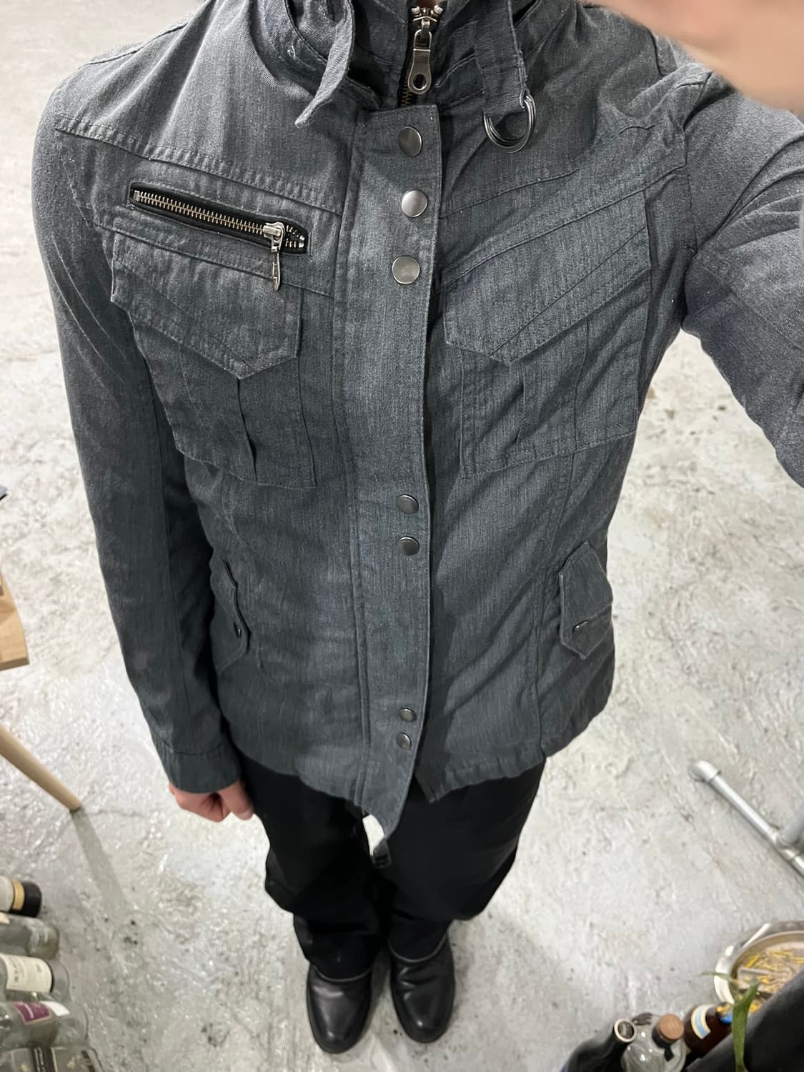 Michel Klein biker jacket 상품이미지4