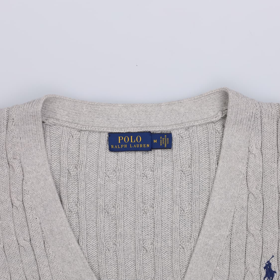 M 폴로 랄프로렌 케이블 니트 가디건 4211 상품이미지4