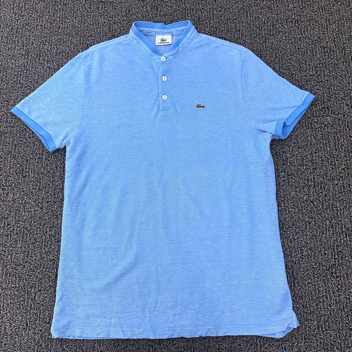 라코스테 마 차이나 카라 반팔티셔츠 105(XL) 상품이미지1