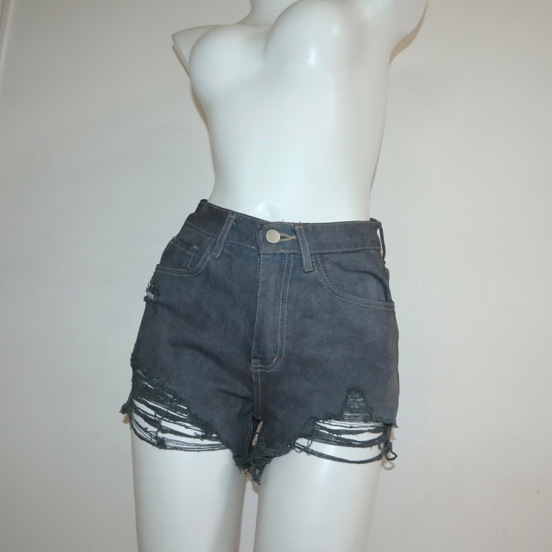 Vintage grunge washed shorts 상품이미지4